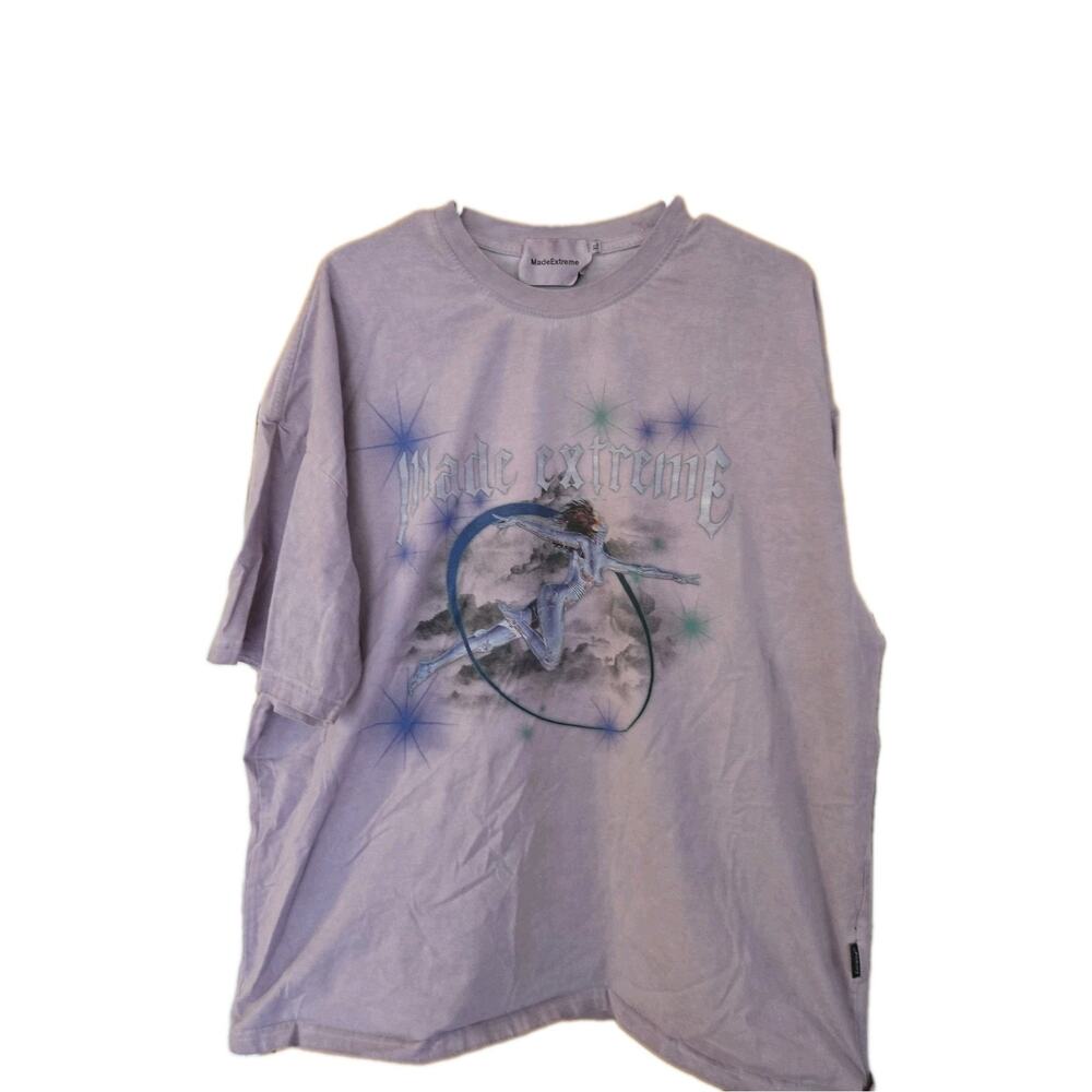 "MADE EXTREME" - Japanese Streetwear Anime Oversized T-Shirt XL